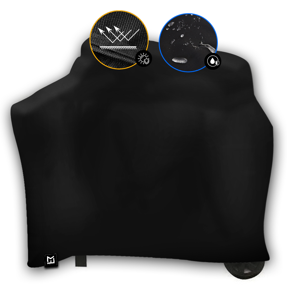Funda Negra Para Asador Sams Barril